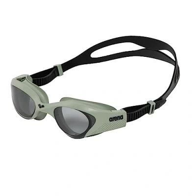 Imagen de arena The One Mirror Gafas de Natación Unisex para Adultos, con Grandes Lentes Espejo, Tratamiento Antiempañamiento, Protección UV, Puente Nasal Autoajustable, Juntas Orbit Proof