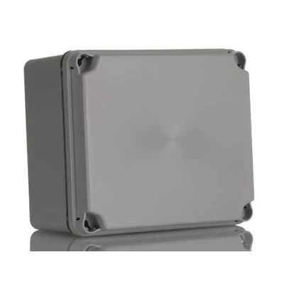 Imagen de IDE EL171 IP65 IP67 Caja Estanca de Derivación con Tapa Opaca y Laterales Lisos, Gris, 151mm x 175mm 95mm
