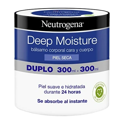Imagen de Neutrogena Comfort Balm Hidratacion Profunda Cara y cuerpo 2 tarros 300ml