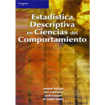 Imagen de Estadistica Descriptiva En Ciencias Del Comportamiento