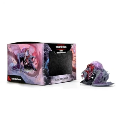Imagen de D&amp;D Fizban&#039;s Treasury of Dragons Premium Set 1 Elder Brain Dragon: Icons the Realms Miniature