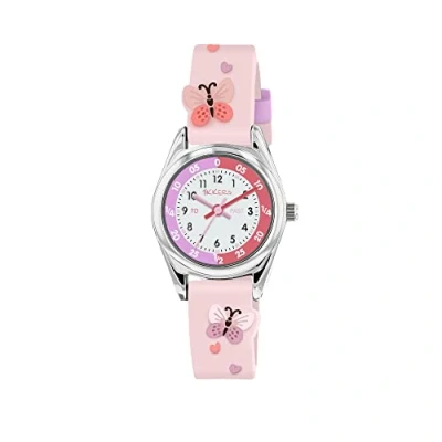 Imagen de Tikkers Reloj Analógico para Chicas de Cuarzo con Correa en Silicona TK0206
