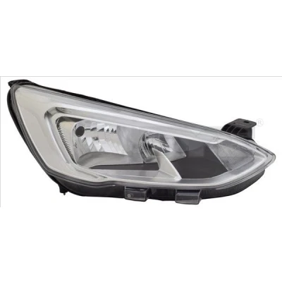 Imagen de TYC 20 16703 06 9 Faros derecha H7/H1, LED con luz diurna para circulación por la electromotor, sin FORD: Focus Mk4 Hatchback