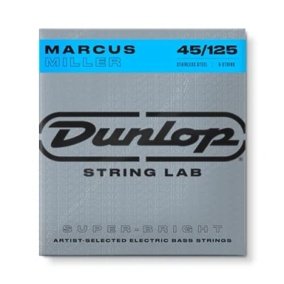 Imagen de DUNLOP DBMMS Marcus Miller SUPER BRIGHT Bass 45/125 Stainless Steel, 5 string