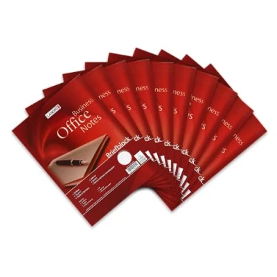 Imagen de Landre Office 100050264 Lote de 10 libretas A4, 50 hojas cuadriculadas, 70 g/m²