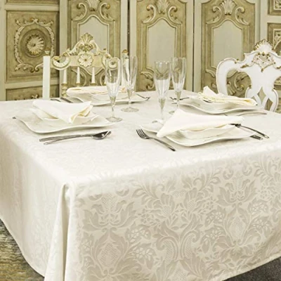 Imagen de BGEUROPE Mantel Antimanchas Beige Ref. Milano 150cm x 250cm