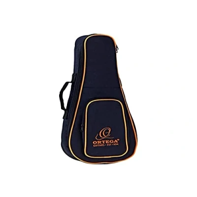 Imagen de Ortega Gigbag OUBSTD SI Funda para ukelele soprano, color negro y naranja