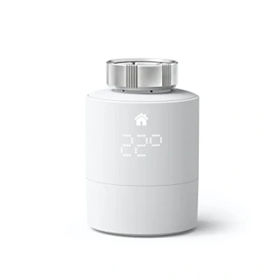 Imagen de tado Cabezal Termostático Inteligente Accesorio para programador de calefacción wifi, termostato inteligente, fácil instalación, compatible con Alexa, Siri y Asistente Google