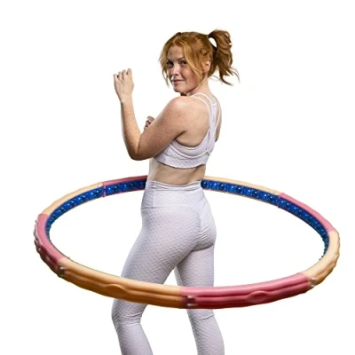Imagen de HOOPOMANIA Vital Hoop [2,6 kg] Hula con protuberancias de Masaje Hullahoop Adultos