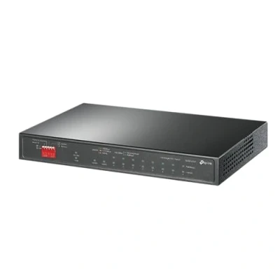Imagen de TP Link TL SG1210P 10 Port Gigabit Desktop Switch with 8 PoE+ Ethernet ( 30W/PoE &amp; 63W for All PoE Ports, No Configuration Required)