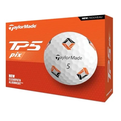 Imagen de TaylorMade TM24 TP5 pix 3.0 GLB dz, Blanco