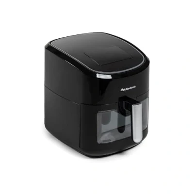 Imagen de Melchioni Family Freidora de Aire GAIA, Capacidad 8L / 2,5kg, Pantalla Táctil, Temporizador 1/60 minutos, 13 Programas Preestablecidos, 50 200C, Recipiente Antiadherente, 1800 W, Color Negro