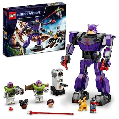Imagen de LEGO Disney Pixar Lightyear Zurg Battle 76831 Building Toy Set (261 Pieces)