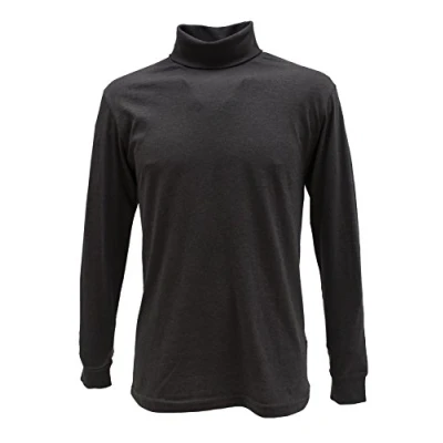 Imagen de RAGMAN camiseta primera capa de cuello alto hombre, Color antracita., XL