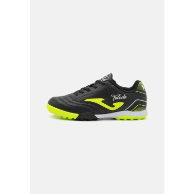 Imagen de Joma Toledo JR TF Unisex Botas de fútbol multitacos para niños, Talla: 35, Black Zapatos