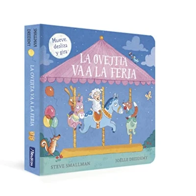 Imagen de la ovejita va a feria (La que vino cenar. Libro de cartón) (Pequeñas manitas)