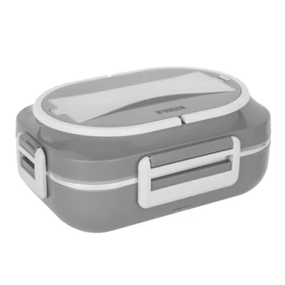 Imagen de N&#039;oveen Fiambrera LB540 Gris Oscuro Acero Inoxidable 1 L 24 x 11 18,5 cm
