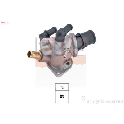 Imagen de EPS 1.880.117 Termostato, refrigerante 83 Made in Italy OE Equivalent con junta, conexión roscada para sensor de temperatura ALFA ROMEO: 146