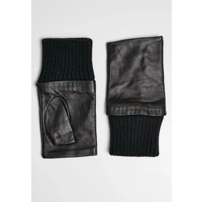 Imagen de Urban Classics HALF Finger Mitones, Mujer, Talla: L/XL, Black