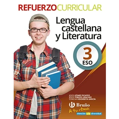 Imagen de A tu ritmo Refuerzo Curricular Lengua Castellana y Literatura 3 ESO (Refuerzo ESO)