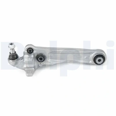Imagen de DELPHI TC4594 Barra oscilante, suspensión de ruedas con rótula suspensión/carga Eje delantero, izquierda Brazo oscilante longitudinal Aluminio