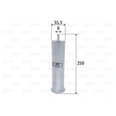 Imagen de VALEO 587749 Filtro Combustible enroscable 8 BMW: X3, 5 Touring, 1 Hatchback, MINI: Clubman, Cabrio