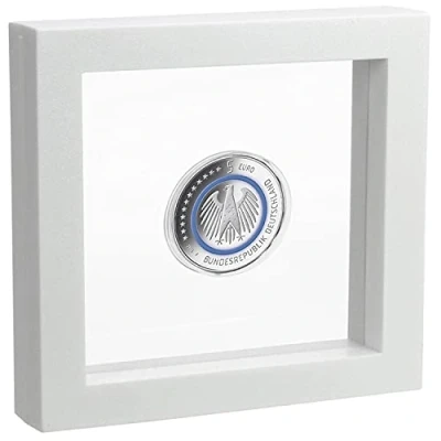 Imagen de SAFE 4500 Marco flotante blanco 13x13 cm para monedas objetos 3D sus