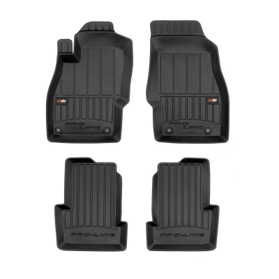 Imagen de FROGUM 3D407169 Juego de alfombrillas suelo Caucho delante y detrás 4 negro OPEL: Corsa D Hatchback, E Hatchback