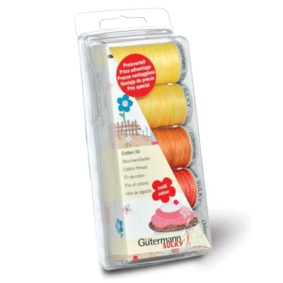 Imagen de Gutermann Embroidery 30 Lote de carretes Hilo para máquina Coser (100% algodón)