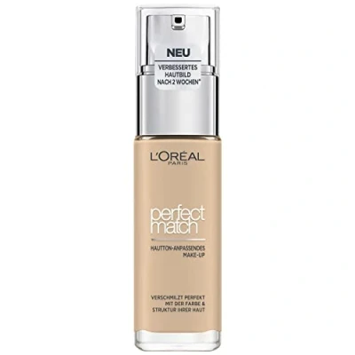 Imagen de L&#039;Oréal Paris Make up designer Perfect Match Maquillaje, N1.5 lino, 1er Pack (1 x 30 ml)