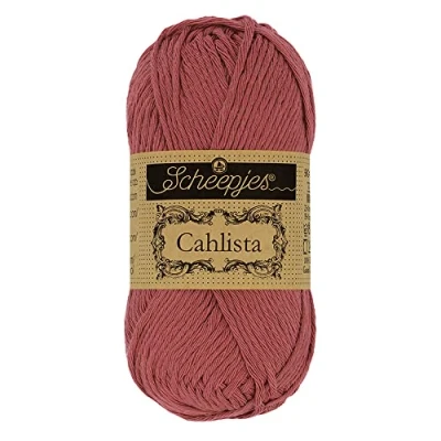 Imagen de Scheepjes 396 Rosa Vino Calista Hilo 1x50g