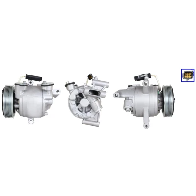 Imagen de LUCAS ACP01123 Compresor de Aire Acondicionado PAG 100 YF R134a, R1234yf CITROËN: C1 II