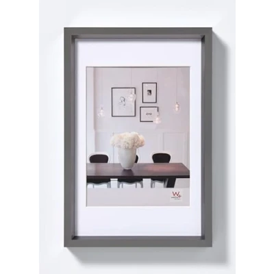 Imagen de Walther Design ES460D Steel Style, Marco De Plástico, 40x60 cm, Acero