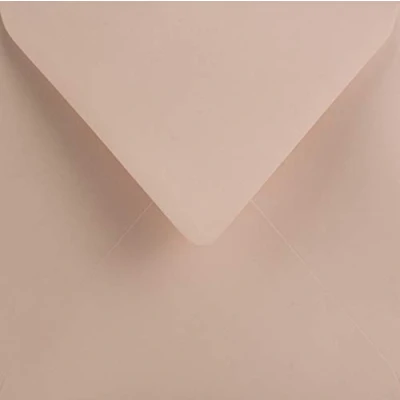 Imagen de Netuno 25x sobres cuadrados de colores rosa pálido DIN 153x153mm 115g Sirio Color Nude con solapa engomada puntiaguda sin ventana para invitaciones tarjetas vales boda cartas Navidad bricolaje menu