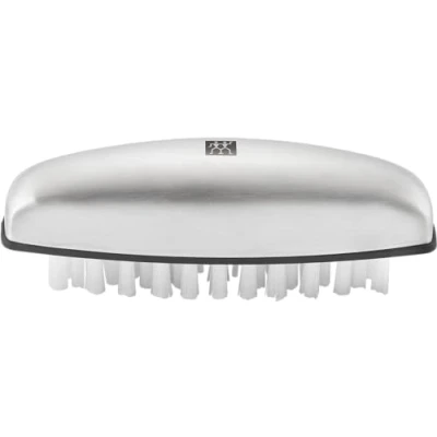 Imagen de ZWILLING Cepillo para manos y uñas (cepillo de lavado, limpiador uñas, limpieza neutralización olores desagradables), acero inoxidable mate