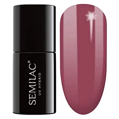 Imagen de Semilac Esmalte Semipermanente UV 005 Berry Nude 7ml