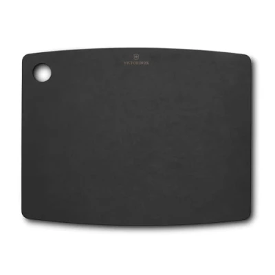 Imagen de Victorinox Tabla de Cortar para Cocina, Material Natural, Compuesto Papel, Carne, Pan, Queso, Apto lavavajillas, M (36.8 x 28.5 0.6), Negro