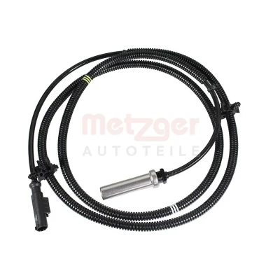 Imagen de METZGER 09001587 Sensor de ABS Eje trasero izquierda, trasero, derecha 2polos