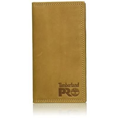 Imagen de Timberland PRO Leather Long Bifold Rodeo Wallet with RFID Billetera, Trigo, Taille Unique para Hombre