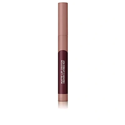 Imagen de L&#039;Oreal Paris Make up Designer Pintalabios Matte Crayón 6 Cherryfic Permanente 22 Ml, Burdeos, Vanilla