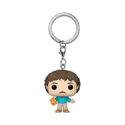 Imagen de Funko Pop! Keychain: Friends 80&#039;s Ross Geller Minifigura de Vinilo Coleccionable Llavero Original Relleno Calcetines Idea Regalo Mercancia Oficial TV Fans