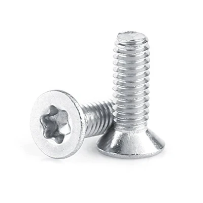 Imagen de 50pcs M2.5 Tornillos Torx de Acero inoxidable 304 Cabeza Plana para Máquina Impulsar Sujeción (M2.5x6)