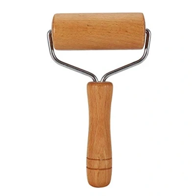 Imagen de Rodillo de cocina madera para hornear pasteles y pizzas (#2)