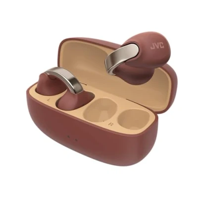 Imagen de Auriculares inalámbricos JVC HA NP1T, Intraurales, Bluetooth, IPX4, 24h Autonomía, Bluetooth 5.3, Micrófono, Marrón