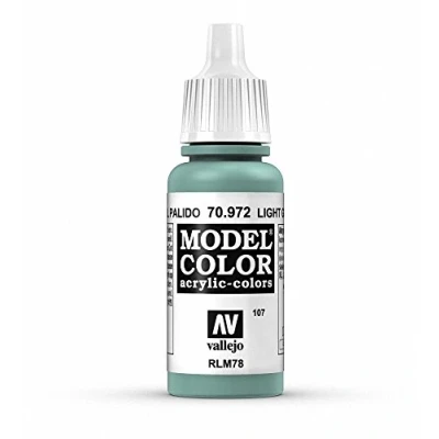 Imagen de Vallejo Model Color Pintura Acrílica, Verde (Light Green Blue), 17 ml