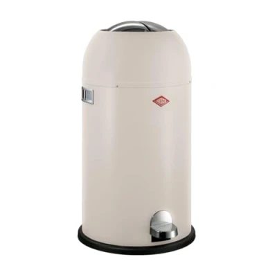 Imagen de WESCO Kickmaster Cubo de basura (chapa acero con recubrimiento en polvo, 33 litros volumen, ranura grande L)