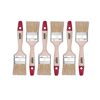 Imagen de HARDY WORKING TOOLS brochas pintura set de 6 piezas, piezas 50 mm ancho, madera, Cepillo Serie *36*, 6PCS, pinceles A0200 360620
