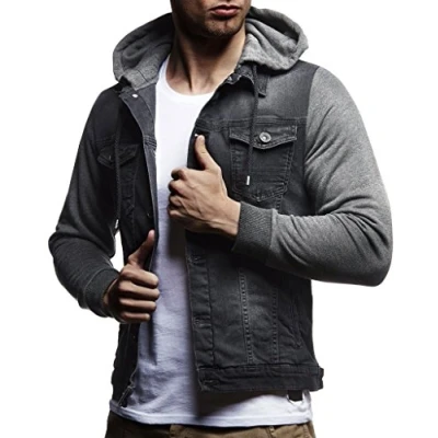Imagen de Leif Nelson Chaqueta vaquera, Hombre, Talla: Small, Anthrazit