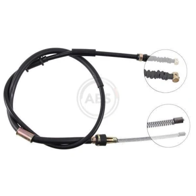 Imagen de A.B.S. K11468 Cable de Freno Mano 1437 para dirección izquierda/derecha MITSUBISHI: PAJERO 1, 2