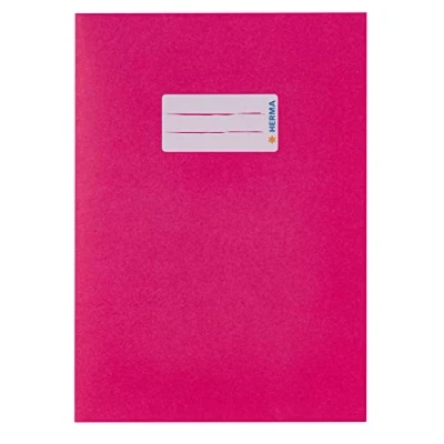 Imagen de Herma Funda de papel para libro, color rosa DIN A5